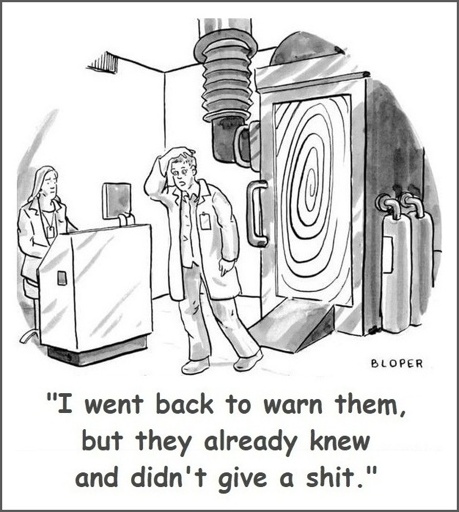 Time traveler: "I went back to warn them, but they already knew and didn't give a shit."